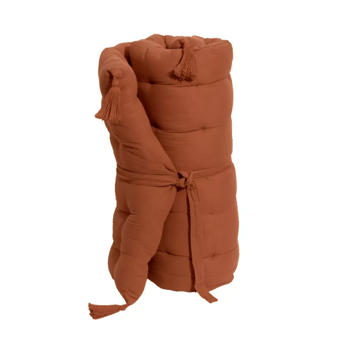 Materassino da pavimento in garza di cotone (60 x 120 cm) Gaia Terracotta