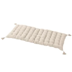 Materassino da pavimento garza di cotone (60 x 120 cm) Gaïa Beige pampa