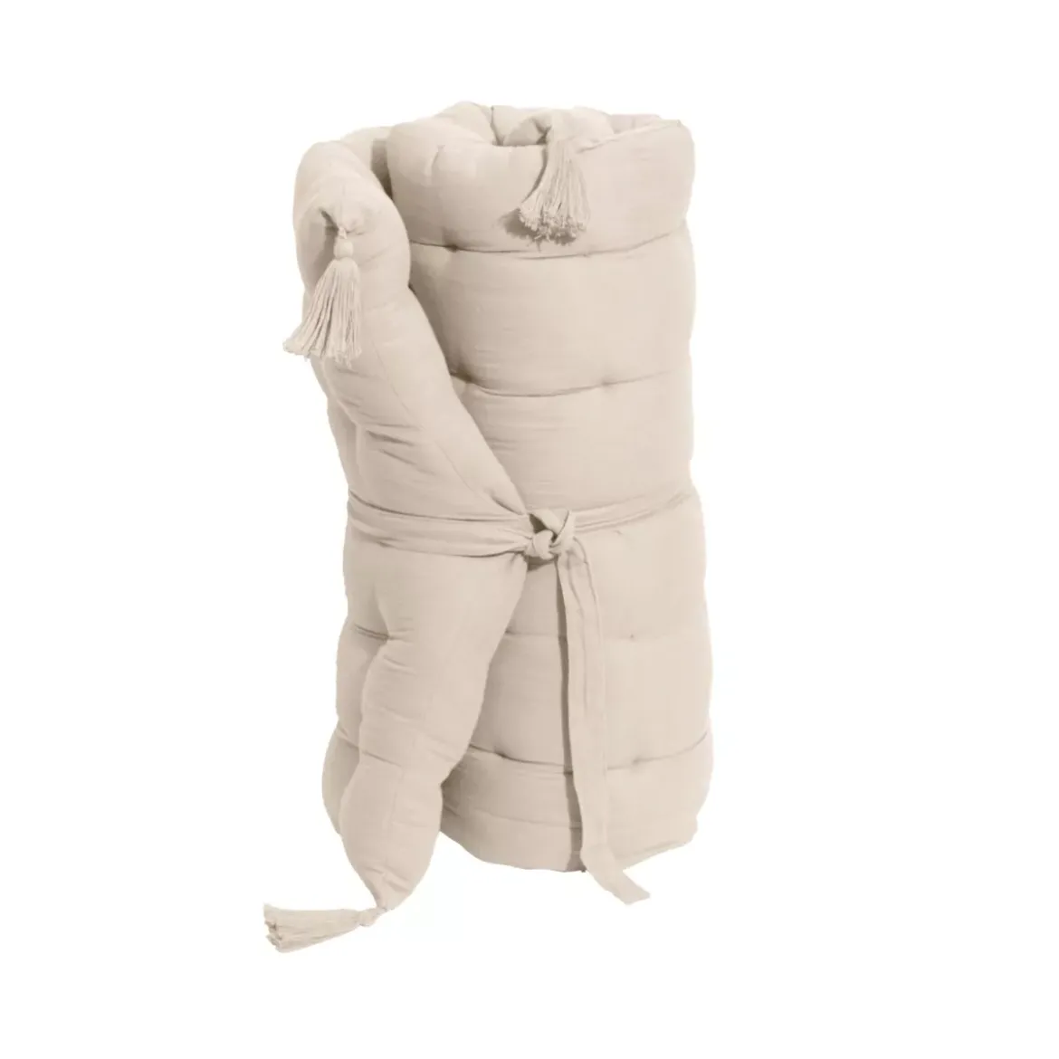 Materassino da pavimento garza di cotone (60 x 120 cm) Gaïa Beige pampa