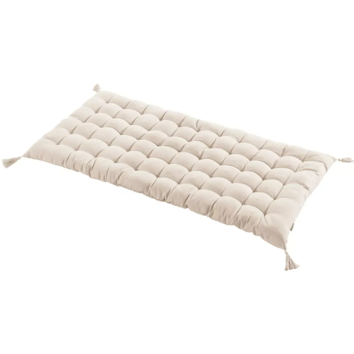 Materassino da pavimento (L120 cm) Pixel Beige-grigio