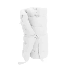 Materassino per pavimento in garza di cotone (60 x 120 cm) Gaïa Bianco chantilly