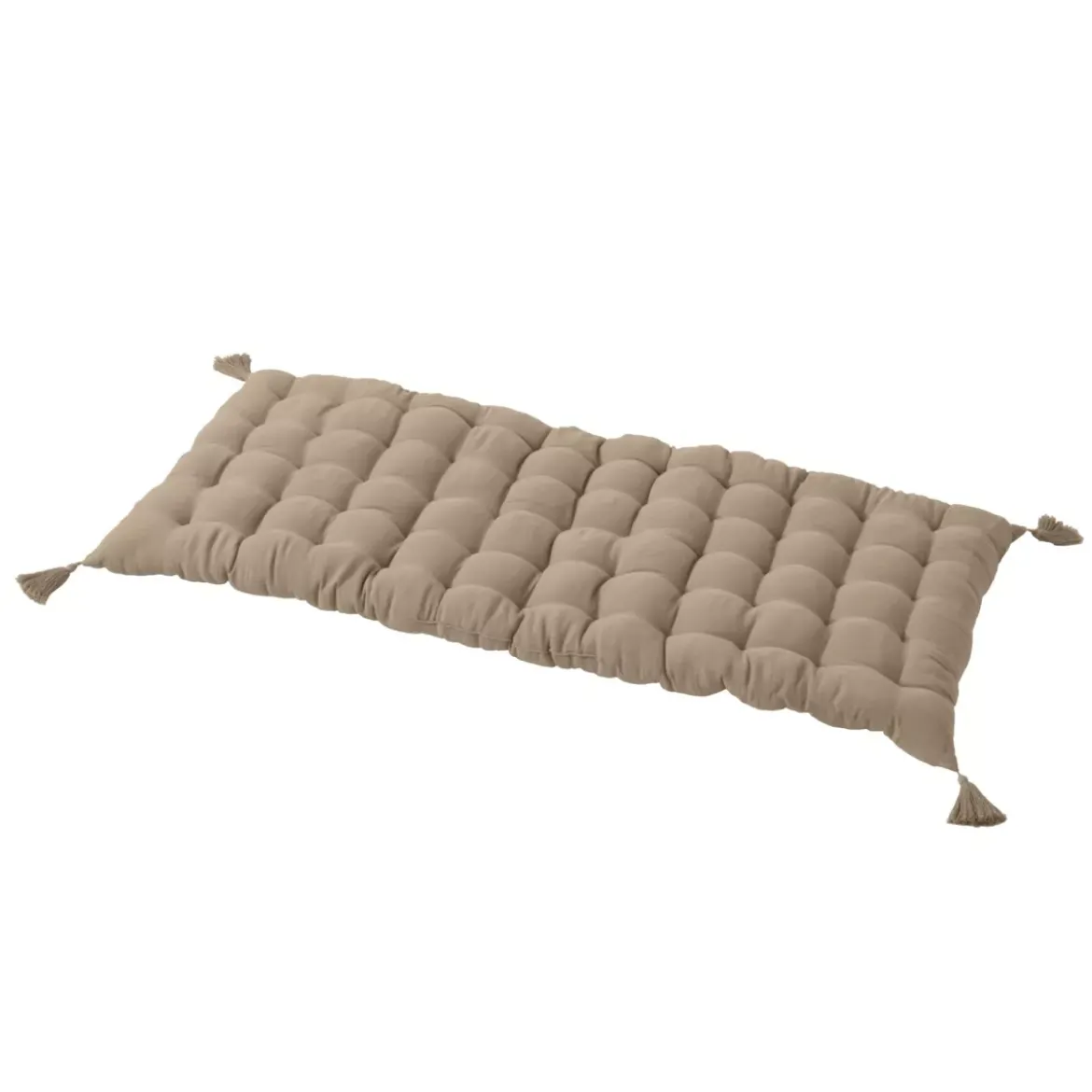 Materasso da pavimento garza di cotone (60 x 120 cm) Gaïa Marrone corda