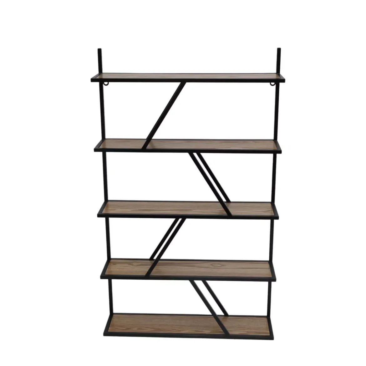 Mensole metallo a muro 5 livelli (83,8 cm) Dayso Nero