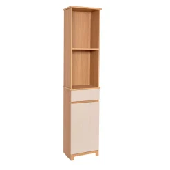 Mobile colonna bagno in legno (174 x 38 cm) Rivoli Naturale