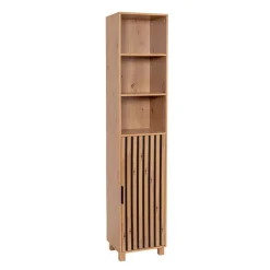 Mobile colonna bagno in legno (166 x 35 cm) Karma Naturale