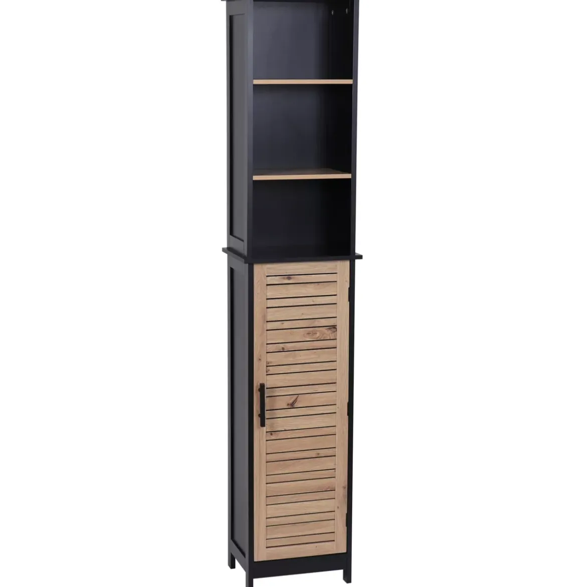 Mobile da bagno (35 x H173 cm) Bergen Nero