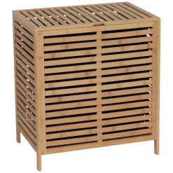 Mobile portabiancheria in bambù (53 x H60 cm) Harmonie Naturale