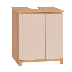 Mobile sottolavabo bagno in legno (70 x 60 cm) Rivoli Naturale