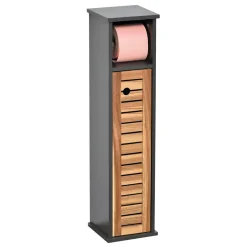 Mobiletto portarolo wc + riserva Elément Acacia