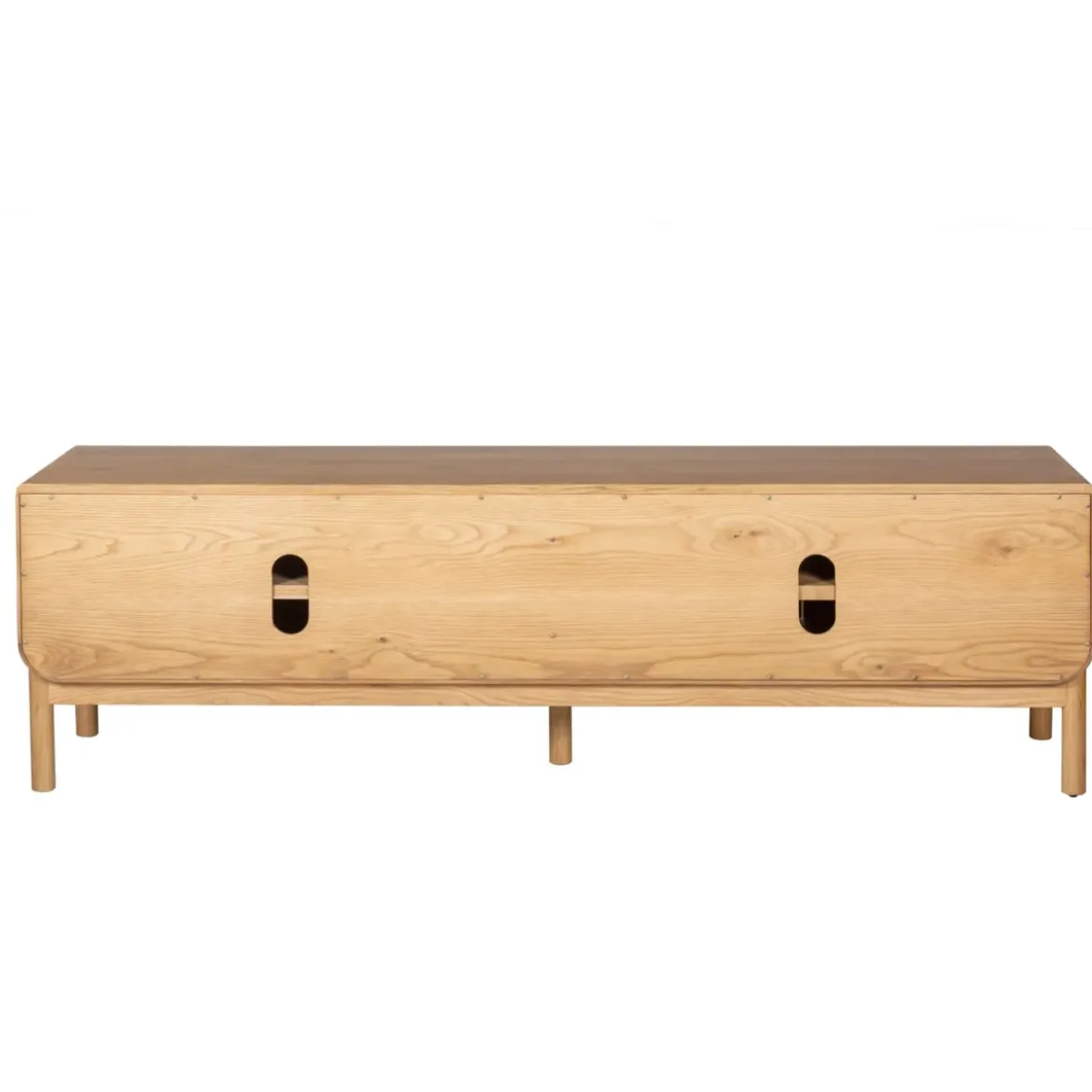 Mobile TV 4 ante in rovere (180 x 55 cm) Tulum Naturale