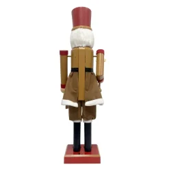 Musicista Schiaccianoci (H154 cm) musicale e animato Cookie Marrone