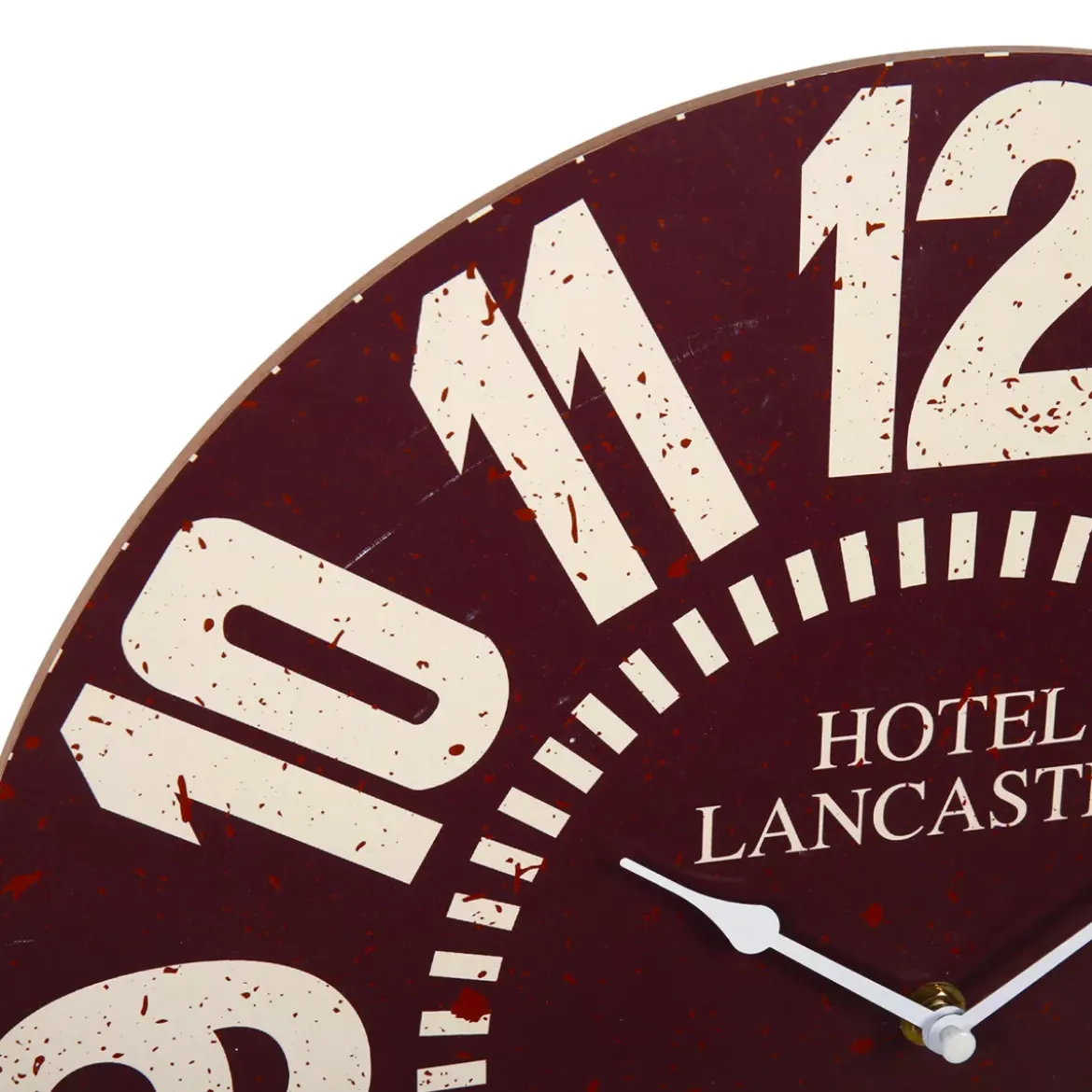 Orologio da parete legno (38 cm) Vintage Hôtel Rosso
