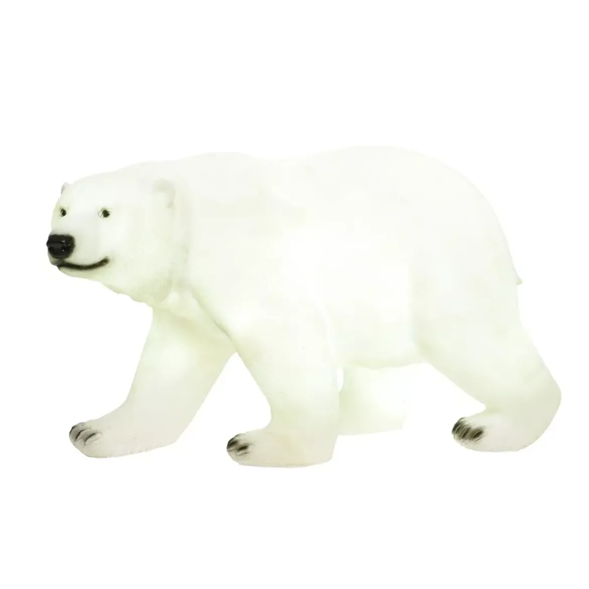 Orso polare luminoso 8 LED (H35 cm) Viken Bianco freddo