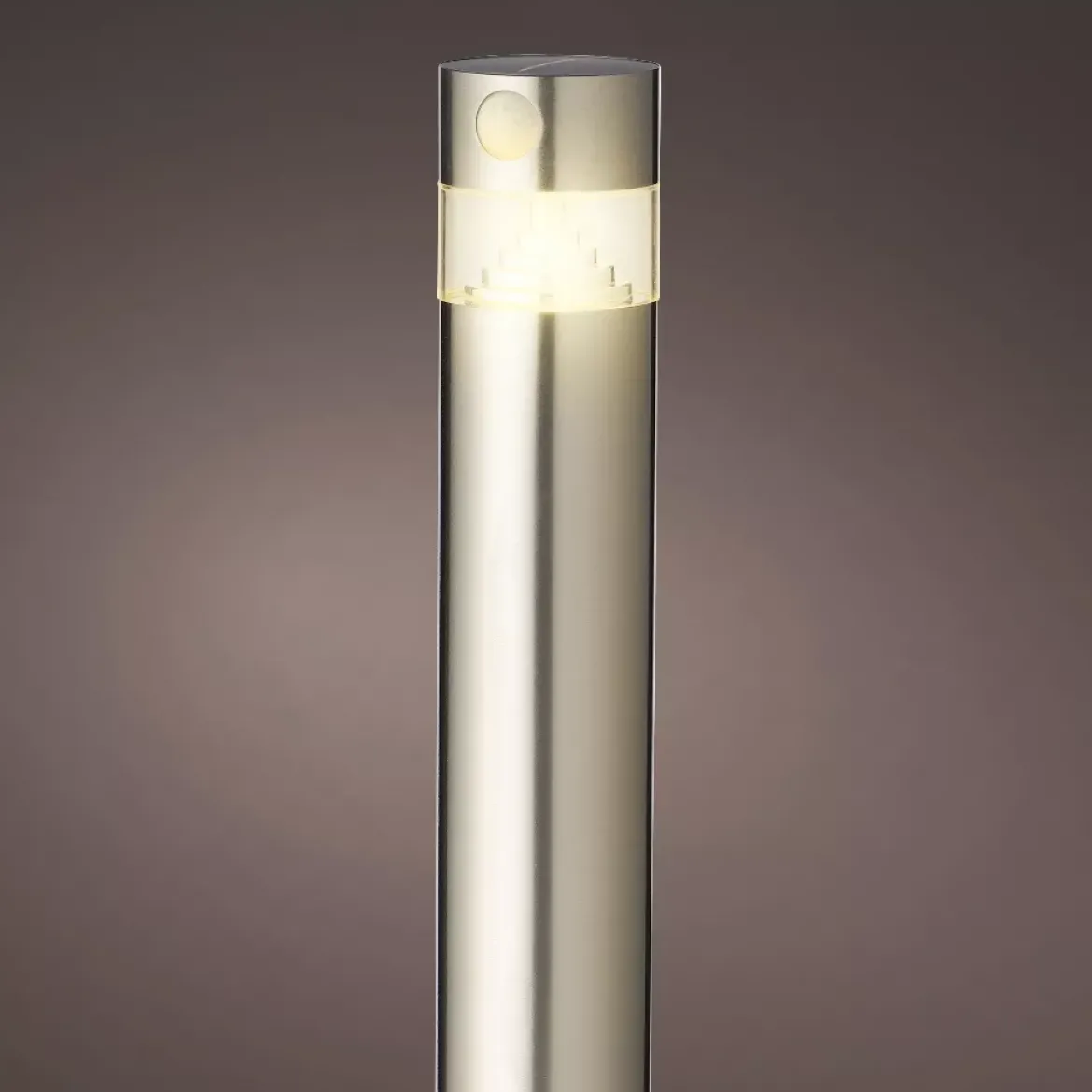 Paletto da giardino 8 LED 150 lumen (H23 cm) Premium Argento