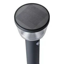 Paletto da giardino solare 40 LED 600 lumen (H94 cm) Orion Grigio antracite