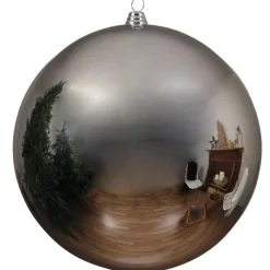Pallina di Natale (D140 mm) Alpine Argento