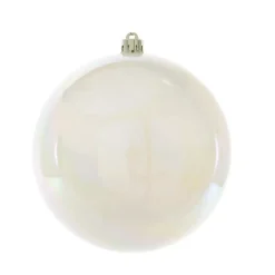 Pallina di Natale (D200 mm) Alpine Bianco perlato