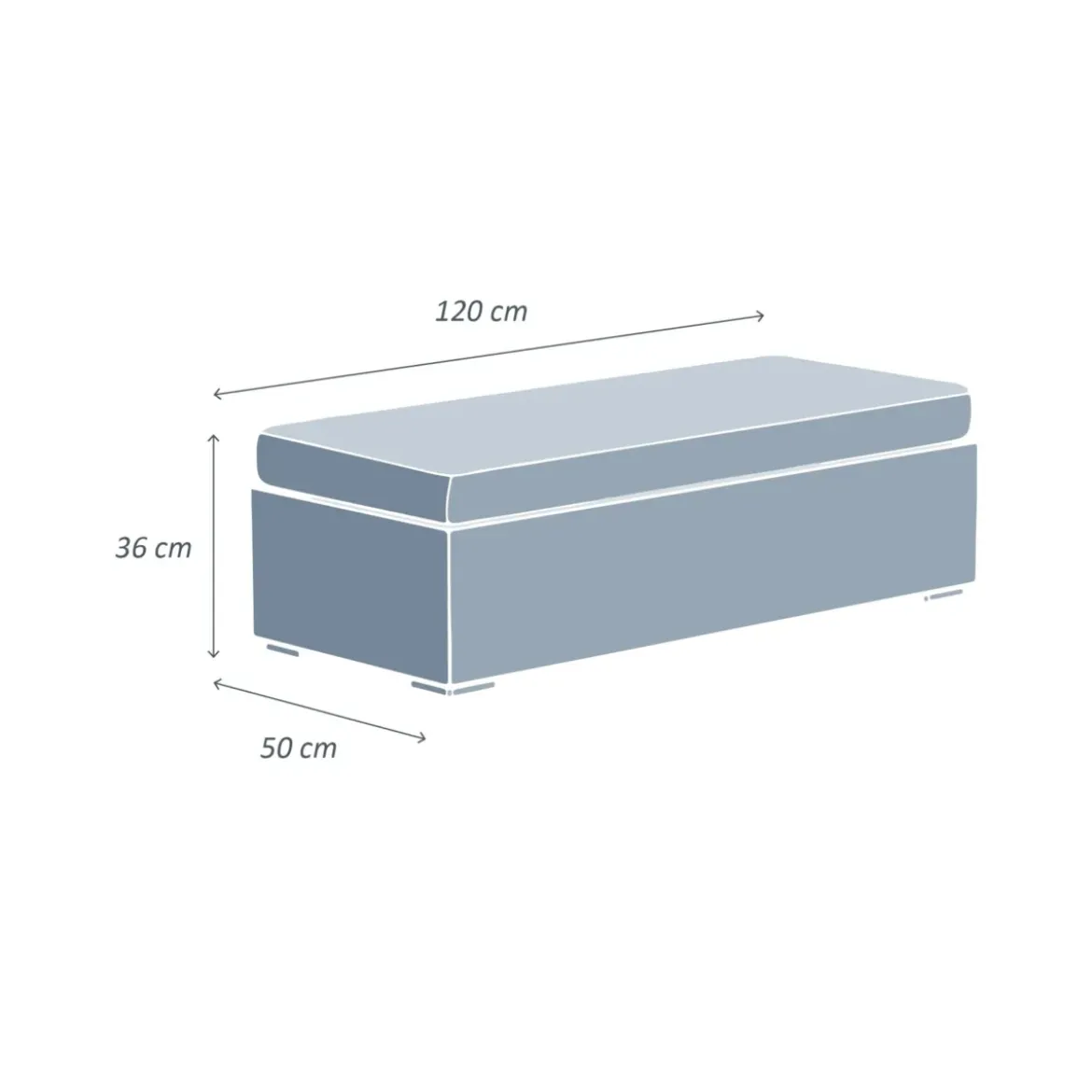 Panca in resina intrecciata 2 posti Palma Bianco e beige