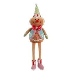 Pan di zenzero in piedi (H50 cm) Johnny il Clown Multicolore