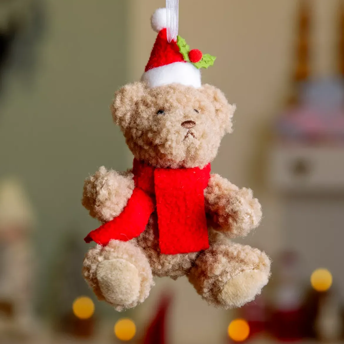 Peluche da appendere (H14 cm) Léon Orsetto carino