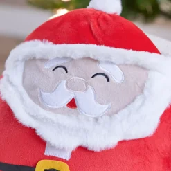 Peluche (H35 cm) Allegro Babbo Natale Rosso