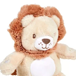Peluche luce notturna e musicale bimbi Leone Marrone