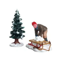 Personaggi Lemax Battaglia di palle di neve