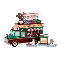 Personaggi Lemax Stand camion Pan di zenzero