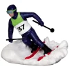 Personaggio Lemax Sciatore di slalom