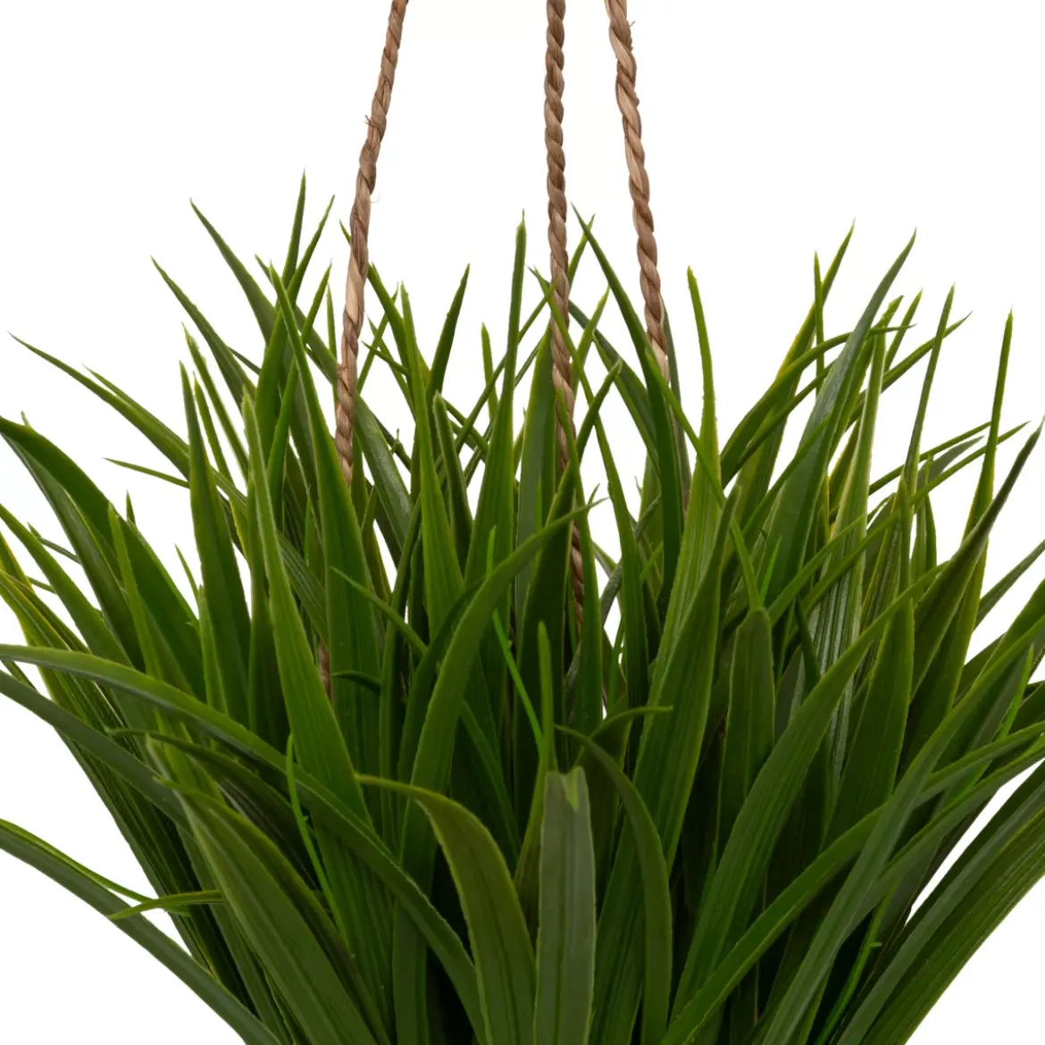 Pianta artificiale da appendere vaso intrecciato (H27 cm) Moda Costa