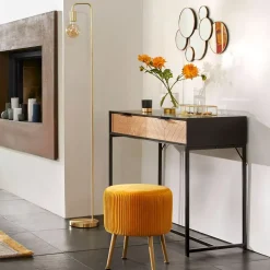 Piantana in metallo (H150 cm) Keli Oro