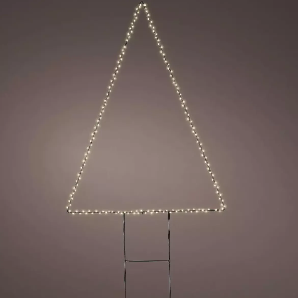 Piramide luminosa Crystal Bianco caldo 180 LED