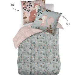 Piumino stampato per bambini e la sua federa (140 x 200 cm) Tamia Multicolore