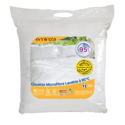 Piumone (240 cm) Microfibra lavabile a 95°C Bianco