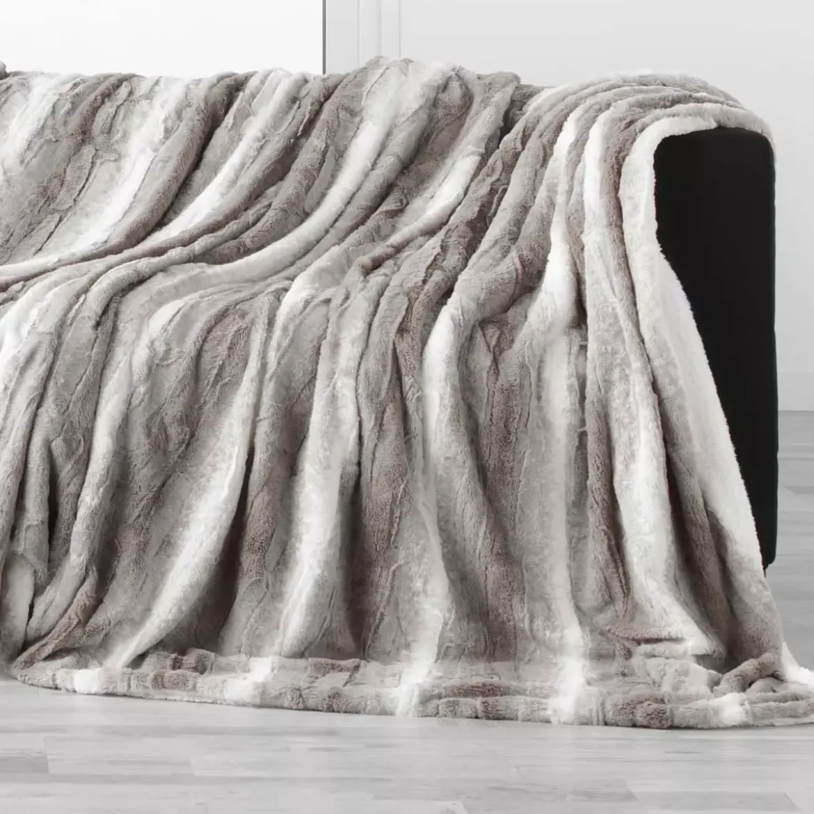 Plaid ecopelliccia (220 cm) Sven Beige