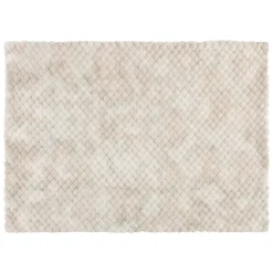 Plaid ecopelliccia (120 x 160 cm) Adriel Beige
