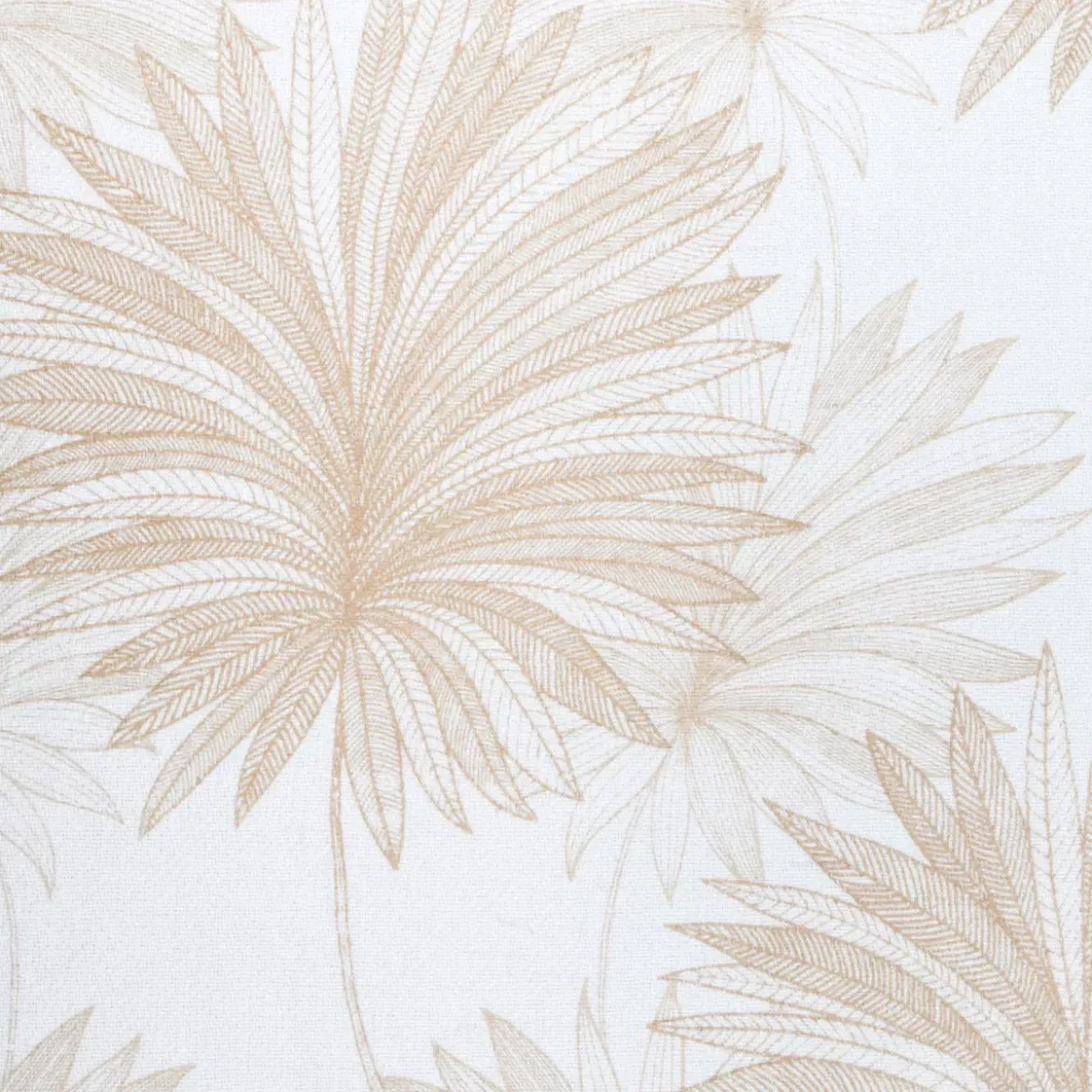 Plaid in cotone (125 x 150 cm) Mekong Beige