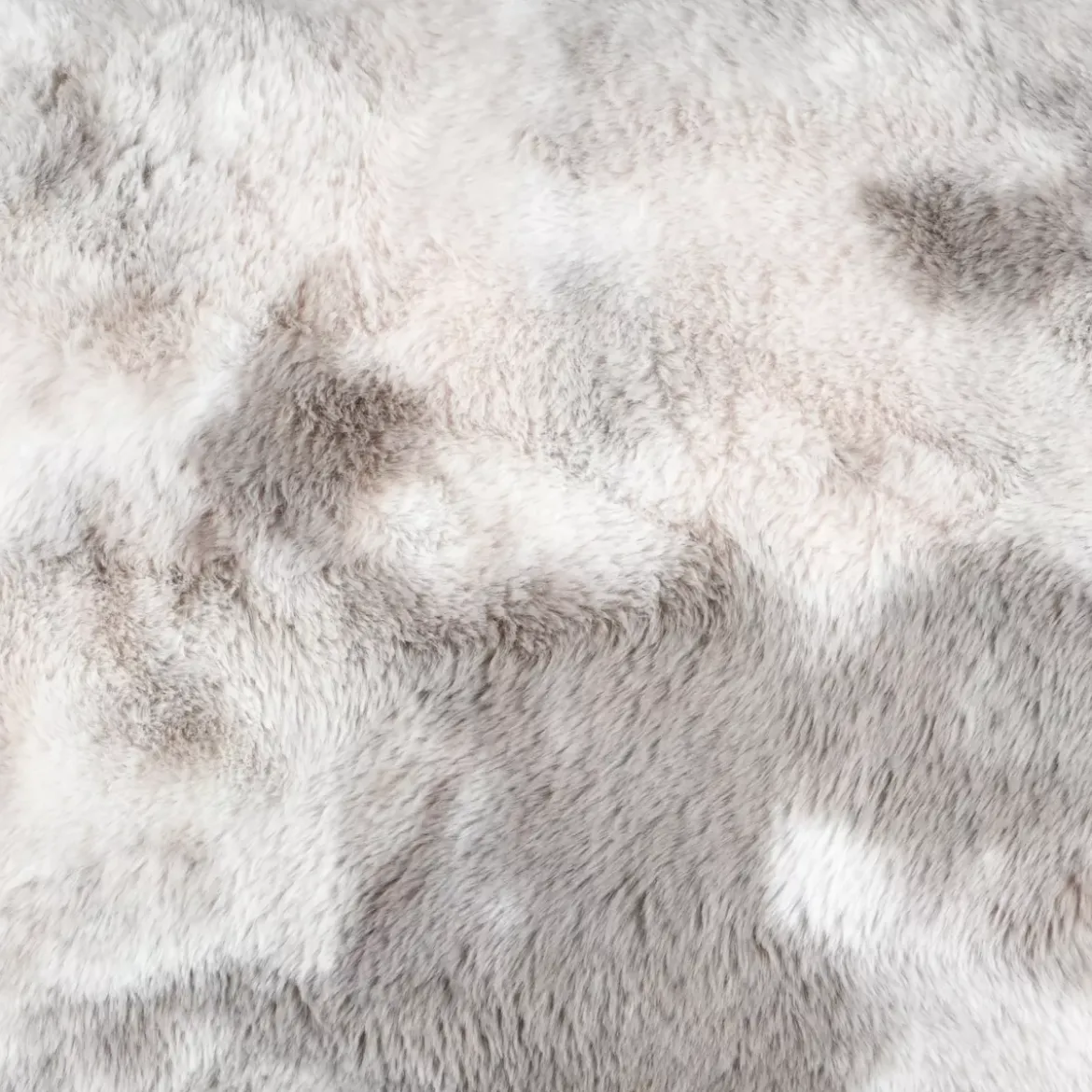 Plaid in finta pelliccia (180 x 220 cm) Harald Beige