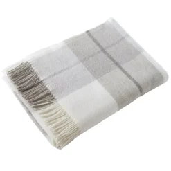 Plaid in lana (140 x 200 cm) Marius Beige