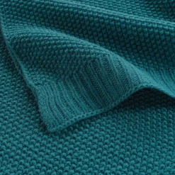 Plaid (150 cm) Tricotine Verde smeraldo