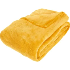 Plaid morbido (230 cm) Tendresse Giallo ocra