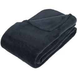 Plaid morbido (230 cm) Tendresse Grigio antracite