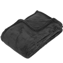 Plaid morbido (150 cm) Tendresse Grigio antracite