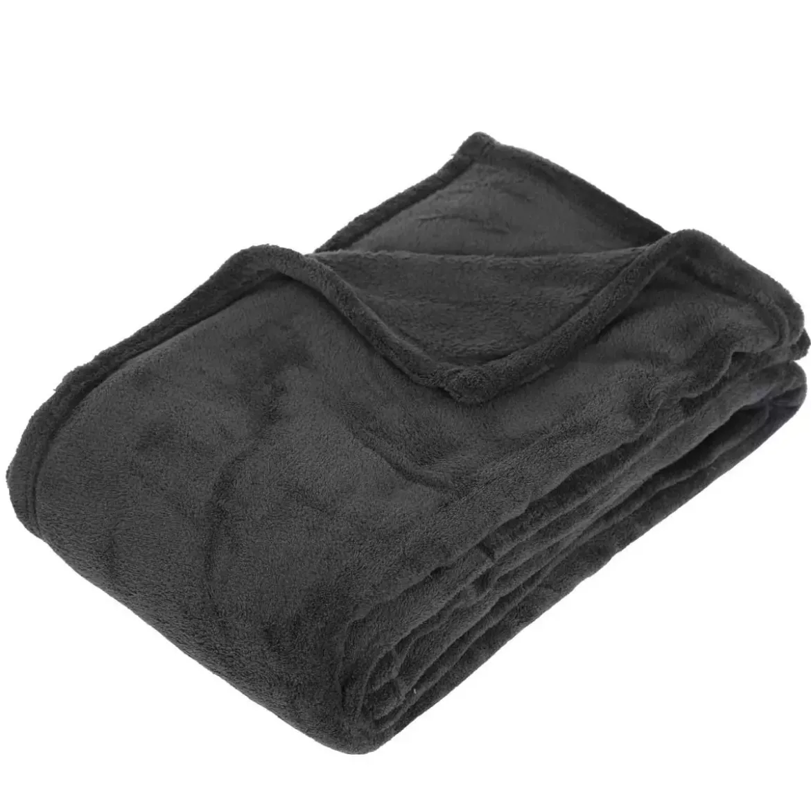 Plaid morbido (150 cm) Tendresse Grigio antracite