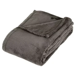 Plaid morbido (150 cm) Tendresse Grigio