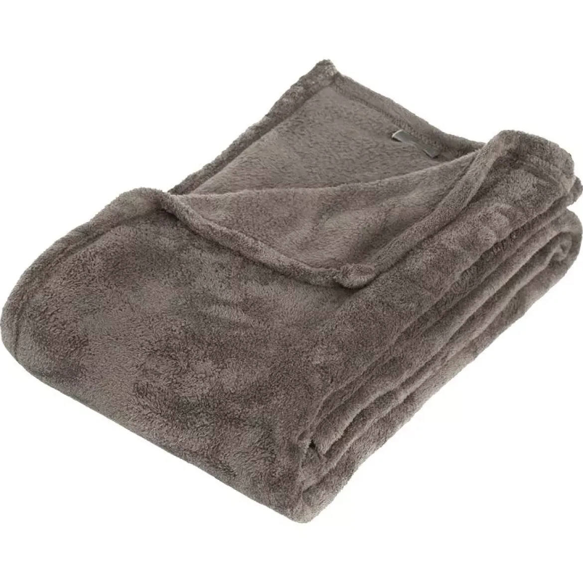 Plaid morbido (150 cm) Tendresse Tortora