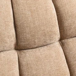 Poltrona girevole in tessuto (seduta 47 cm) Rezo Sabbia
