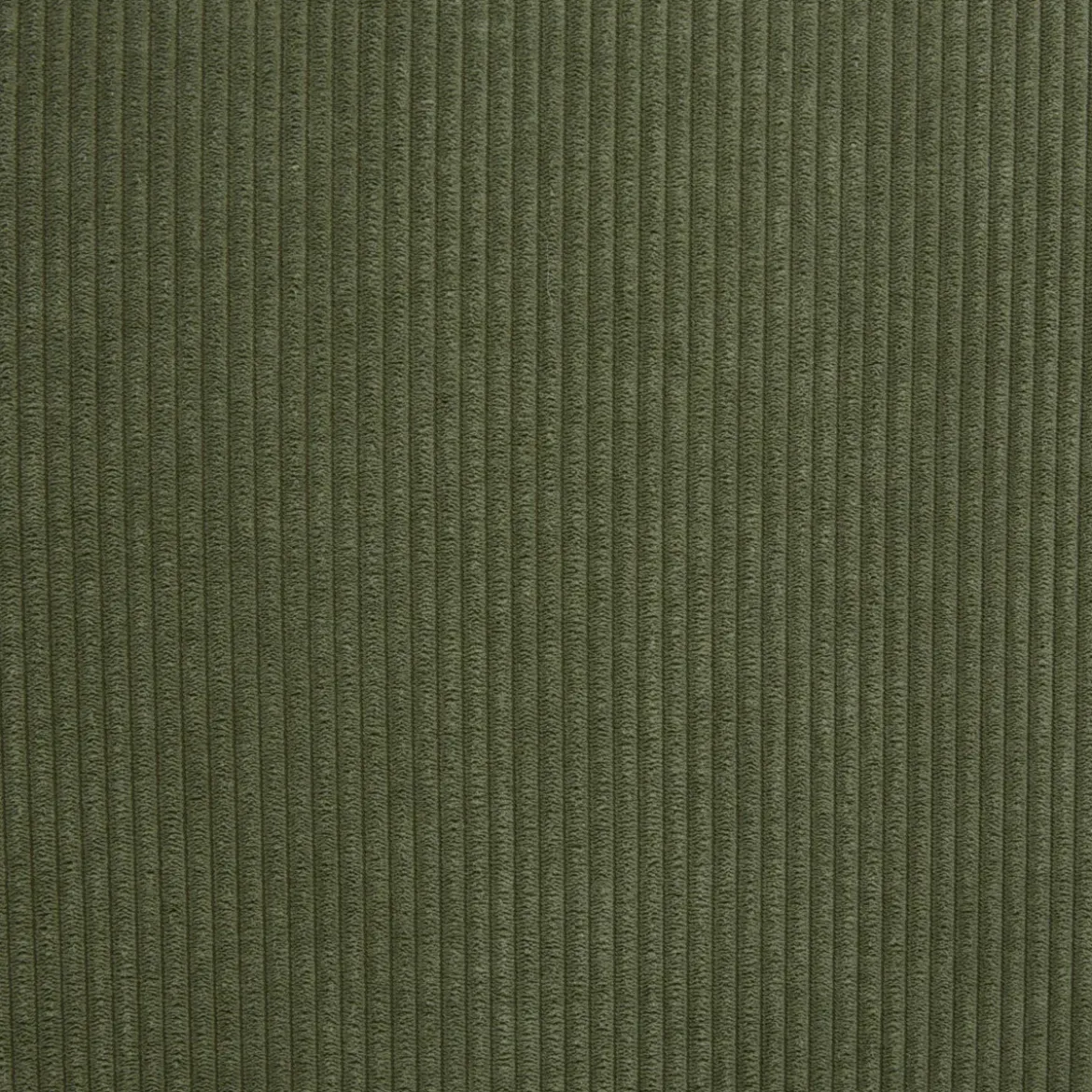 Poltrona in velluto a coste (Seduta 45 cm) Owen Verde pino