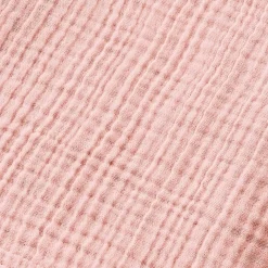 Poncho adulto in garza di cotone L/XL Gaïa Pesca Rosa