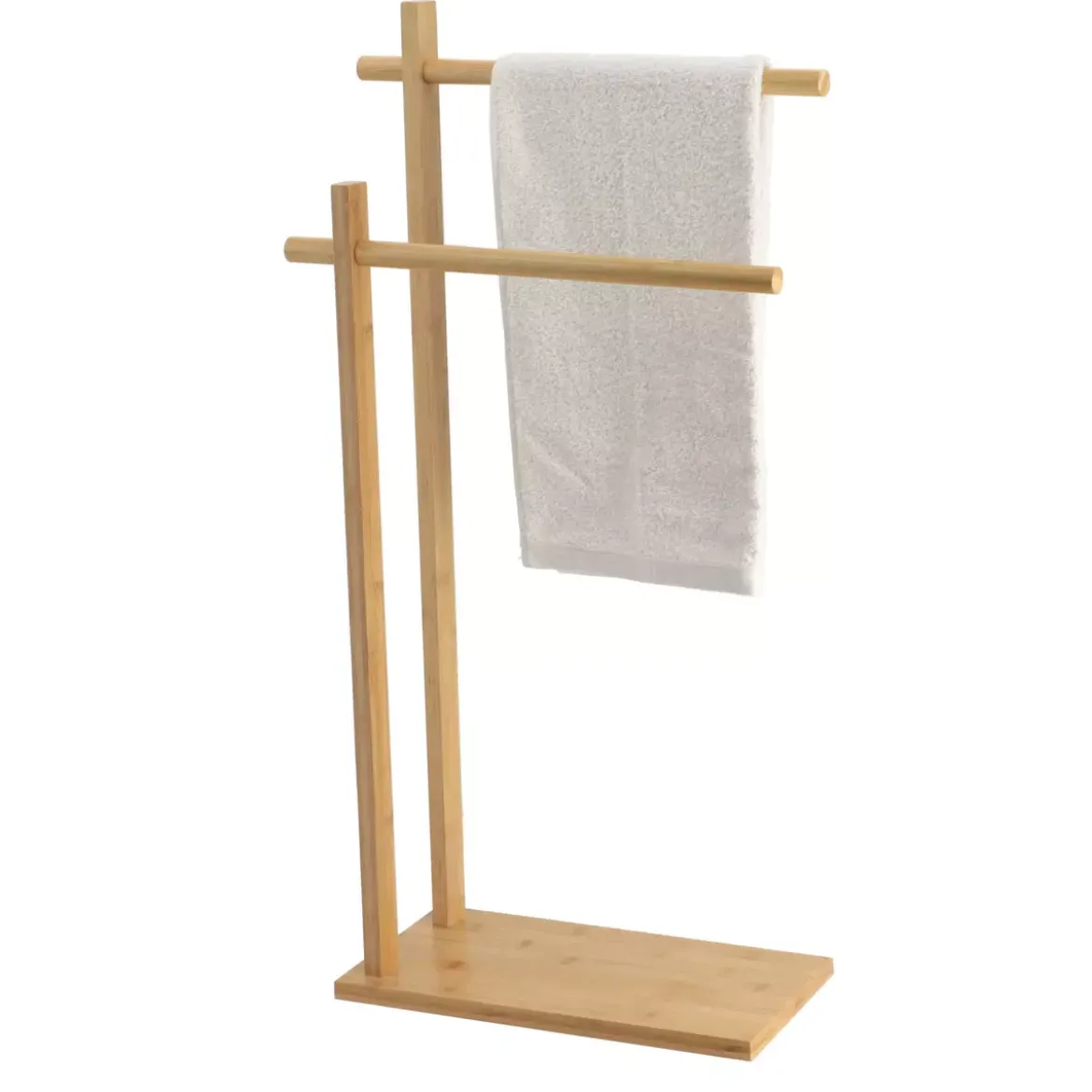 Porta asciugamani doppio (H46 cm) Anako Naturale